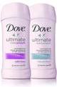 DOVE ANTIPERSPIRANT DEODORANT , CLINICALS OR WHOLE BODY